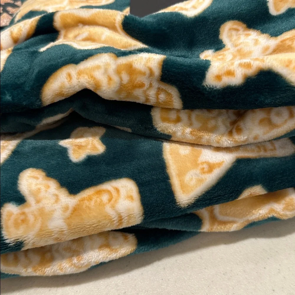 Rachel Rachel Roy Holiday Gingerbread Plush Throw